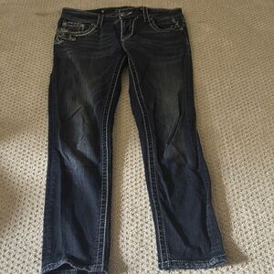 Miss me dark wash skinny skinny jeans